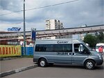 Бесплатный автобус Genser в пункт аренды автомобилей АрендаАвто-лнт на ул.Добролюбова
